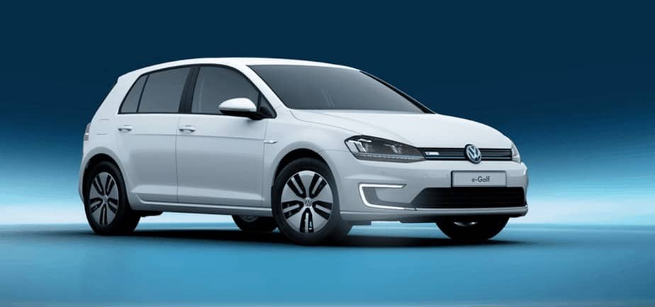 e-Golf via Volkswagon